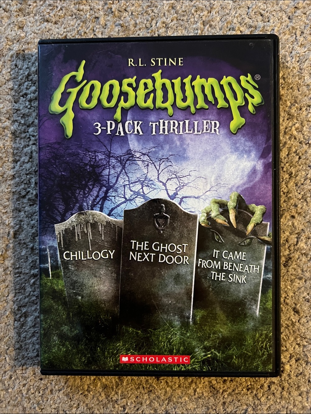 Scholastic Goosebumps 3-Pack Thriller DVD